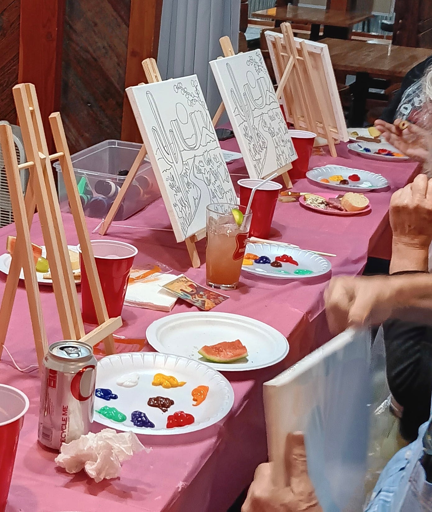 Paint & Sip at Bisbee Senior center Ticket - 3pm - 5pm December 12th, 2025