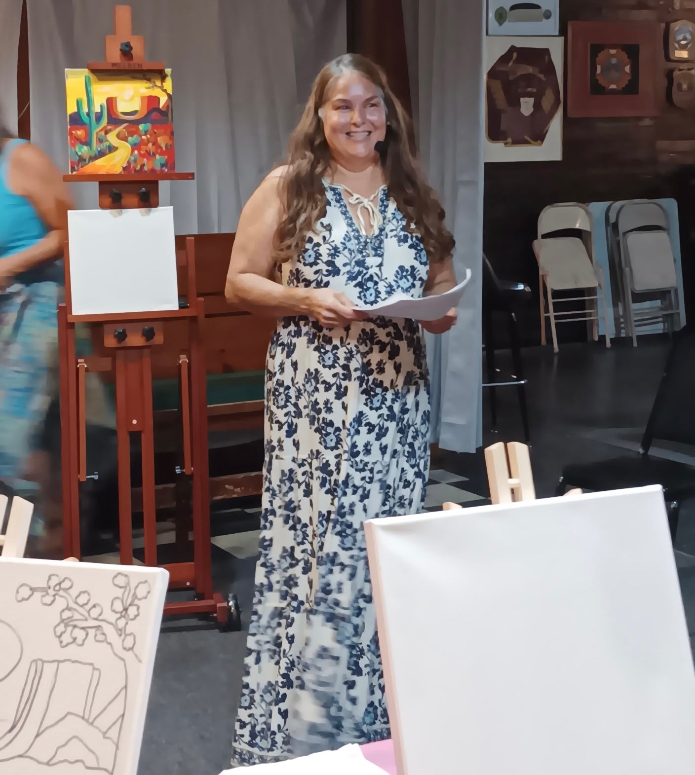 Paint & Sip at Bisbee Senior center Ticket - 3pm - 5pm December 12th, 2025