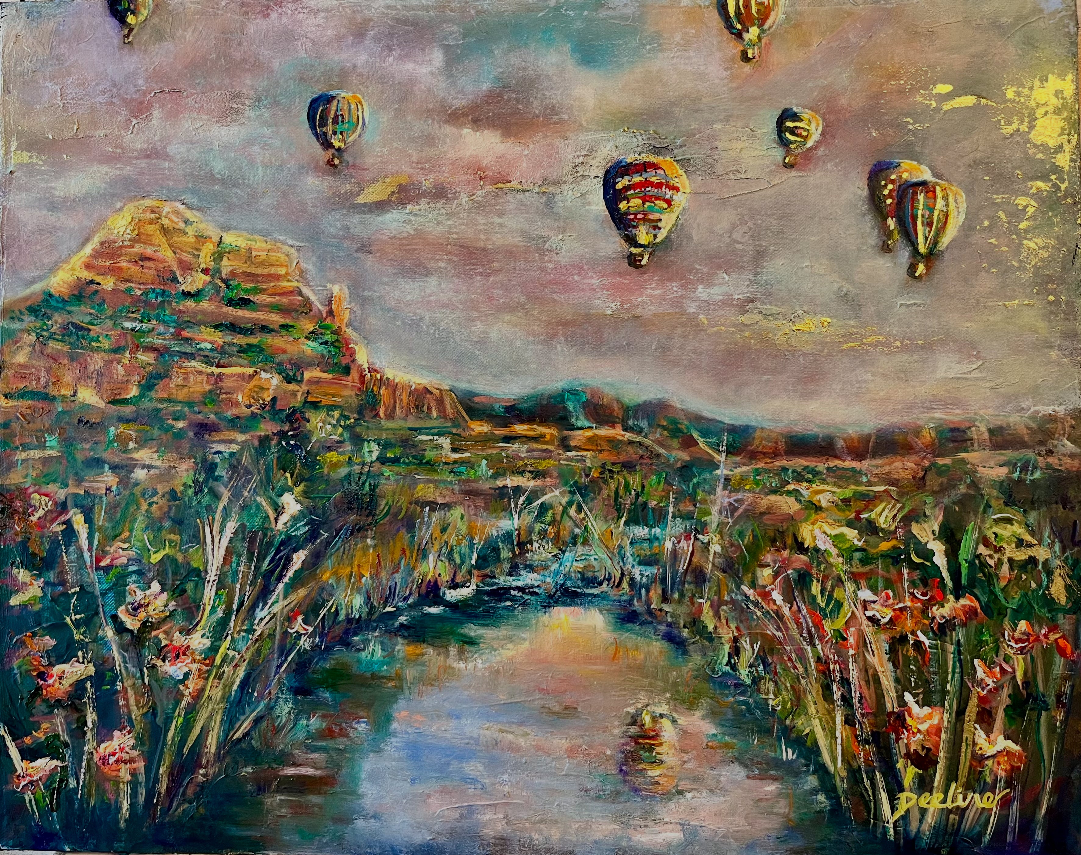 RED ROCK CROSSING 16” x 20”