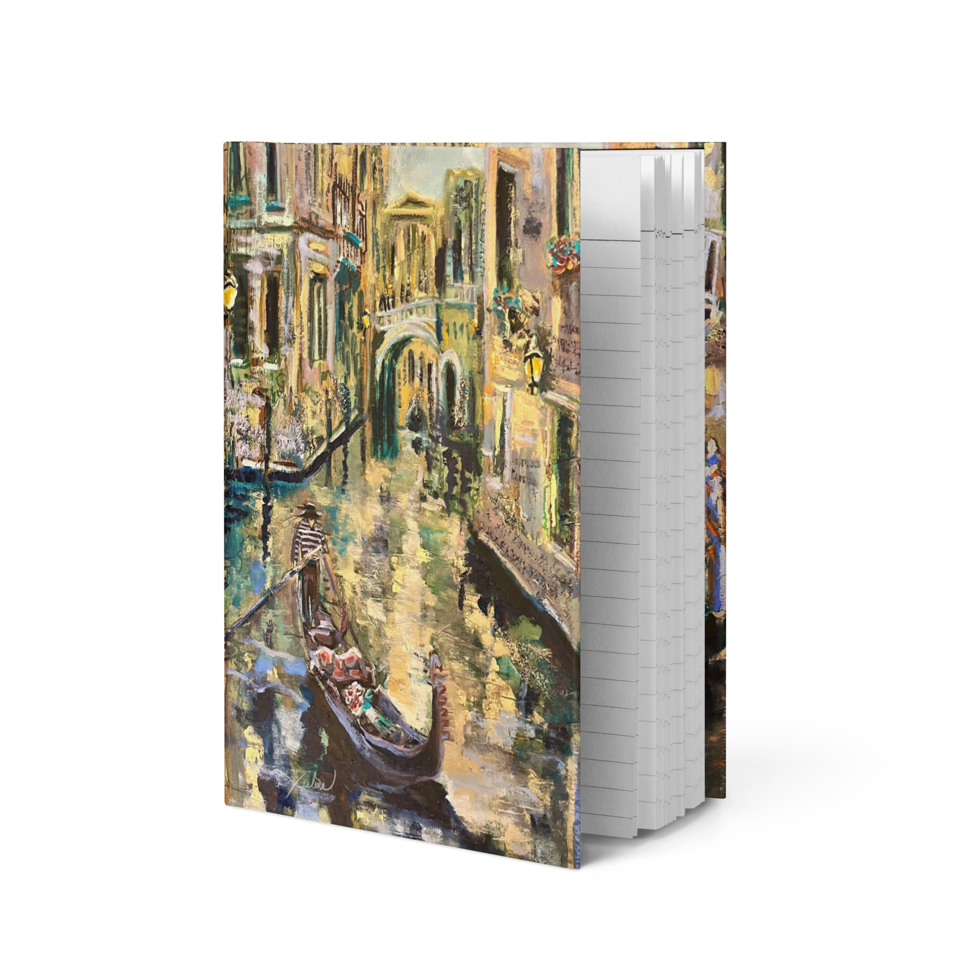 Special Delivery via the Canal — Hardcover  journal matte