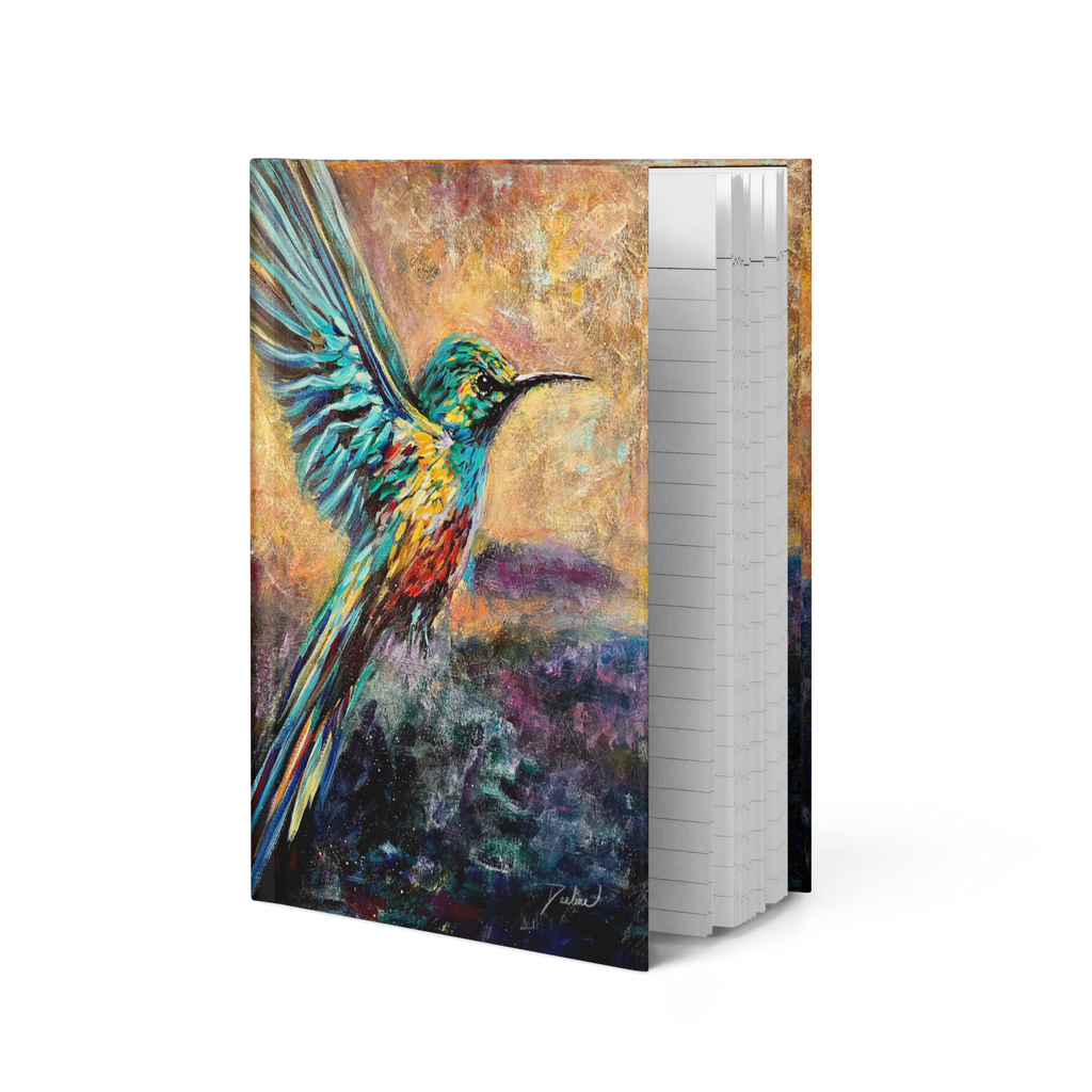 Radiant Flight Hardcover journal matte