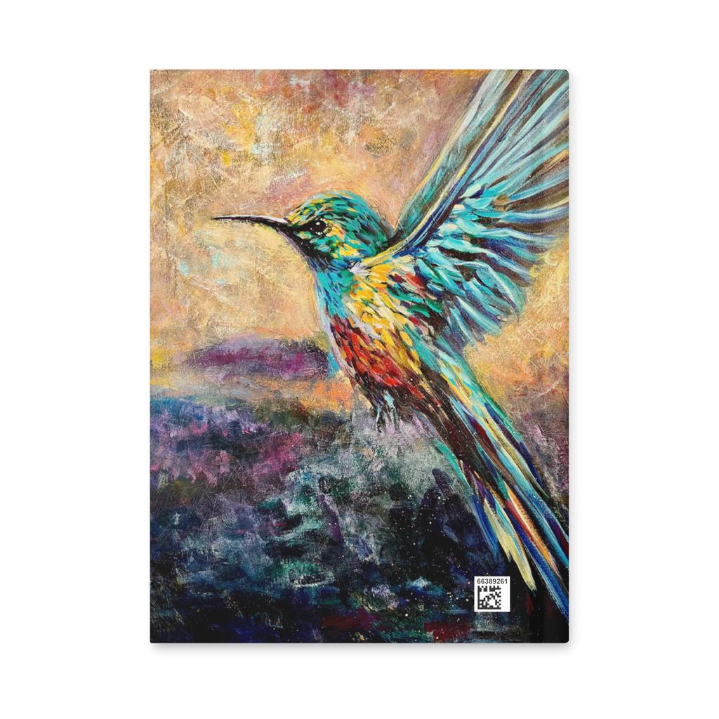 Radiant Flight Hardcover journal matte