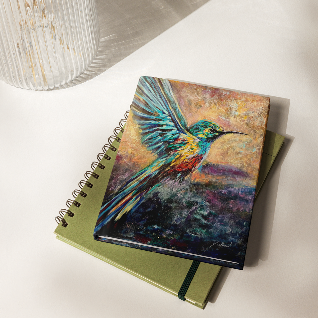 Radiant Flight Hardcover journal matte