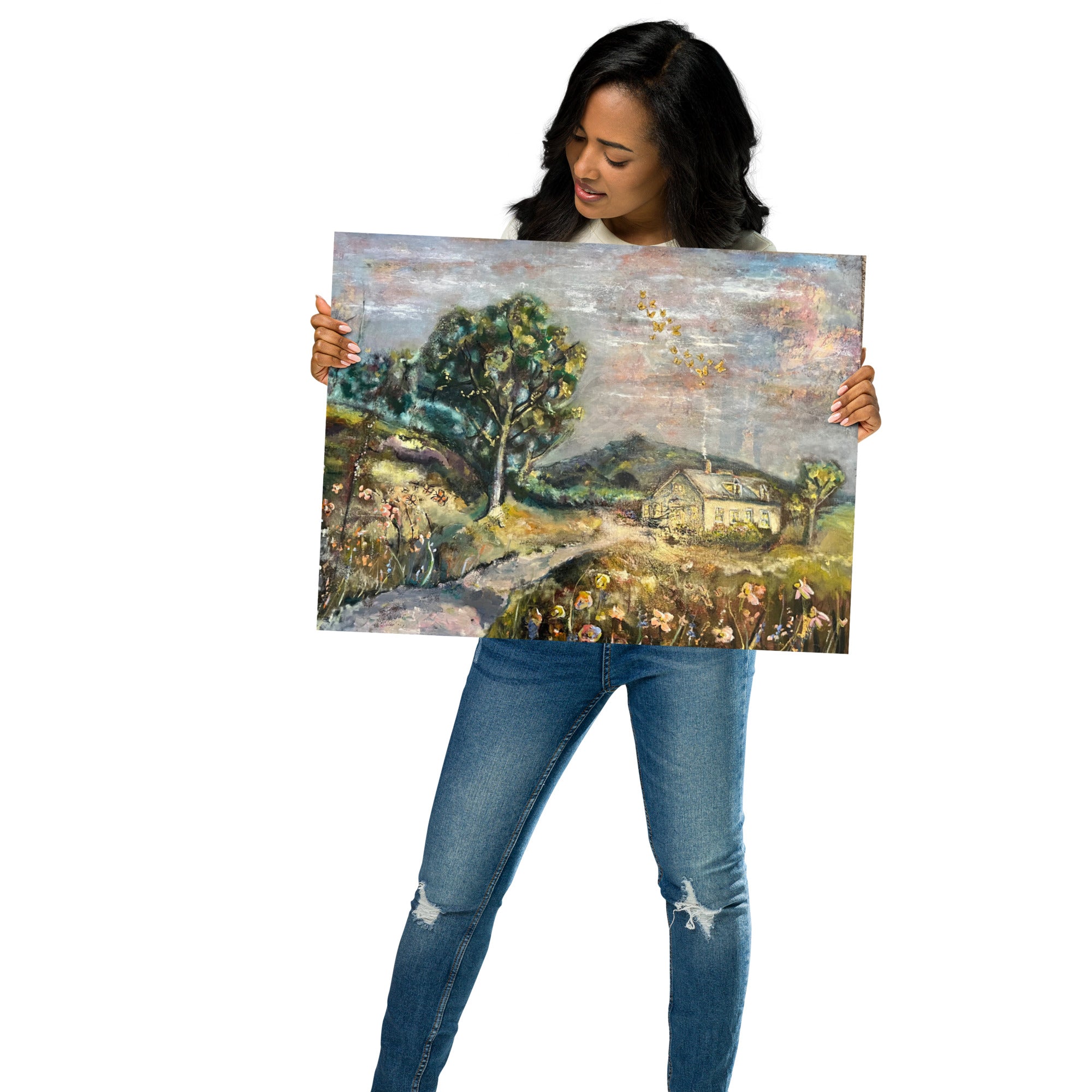 Peaceful Retreat Poster Print 18” x 24”