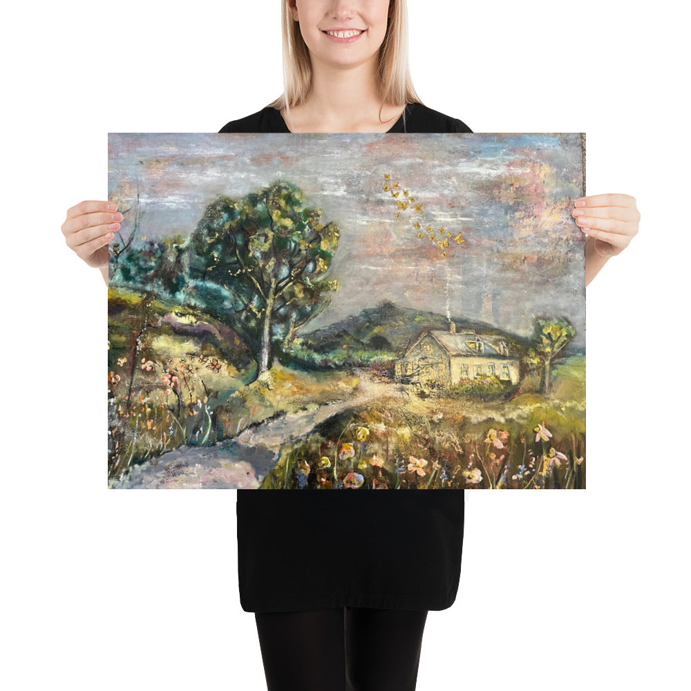 Peaceful Retreat Poster Print 18” x 24”