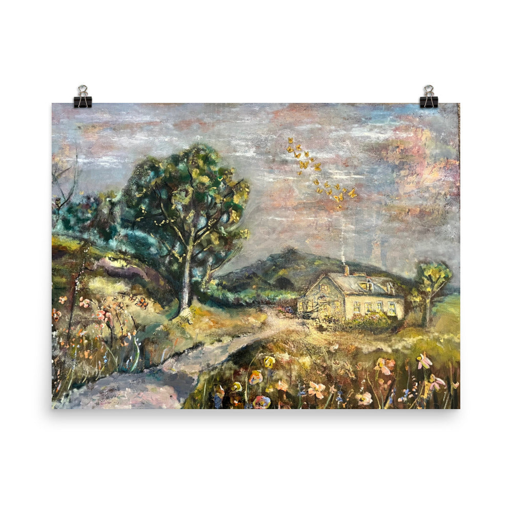 Peaceful Retreat Poster Print 18” x 24”