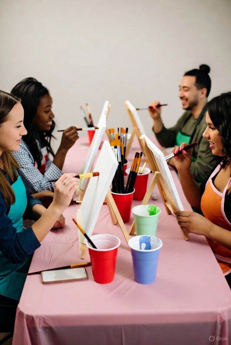 Paint & Sip + Karaoke Night Ticket