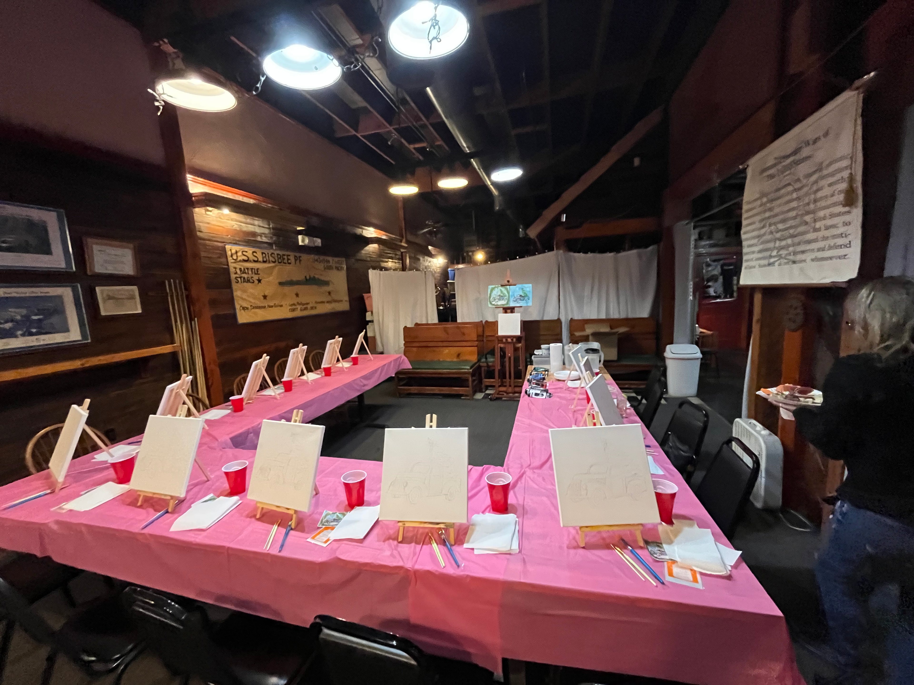 Paint & Sip at Bisbee Senior center Ticket - 3pm - 5pm December 12th, 2025