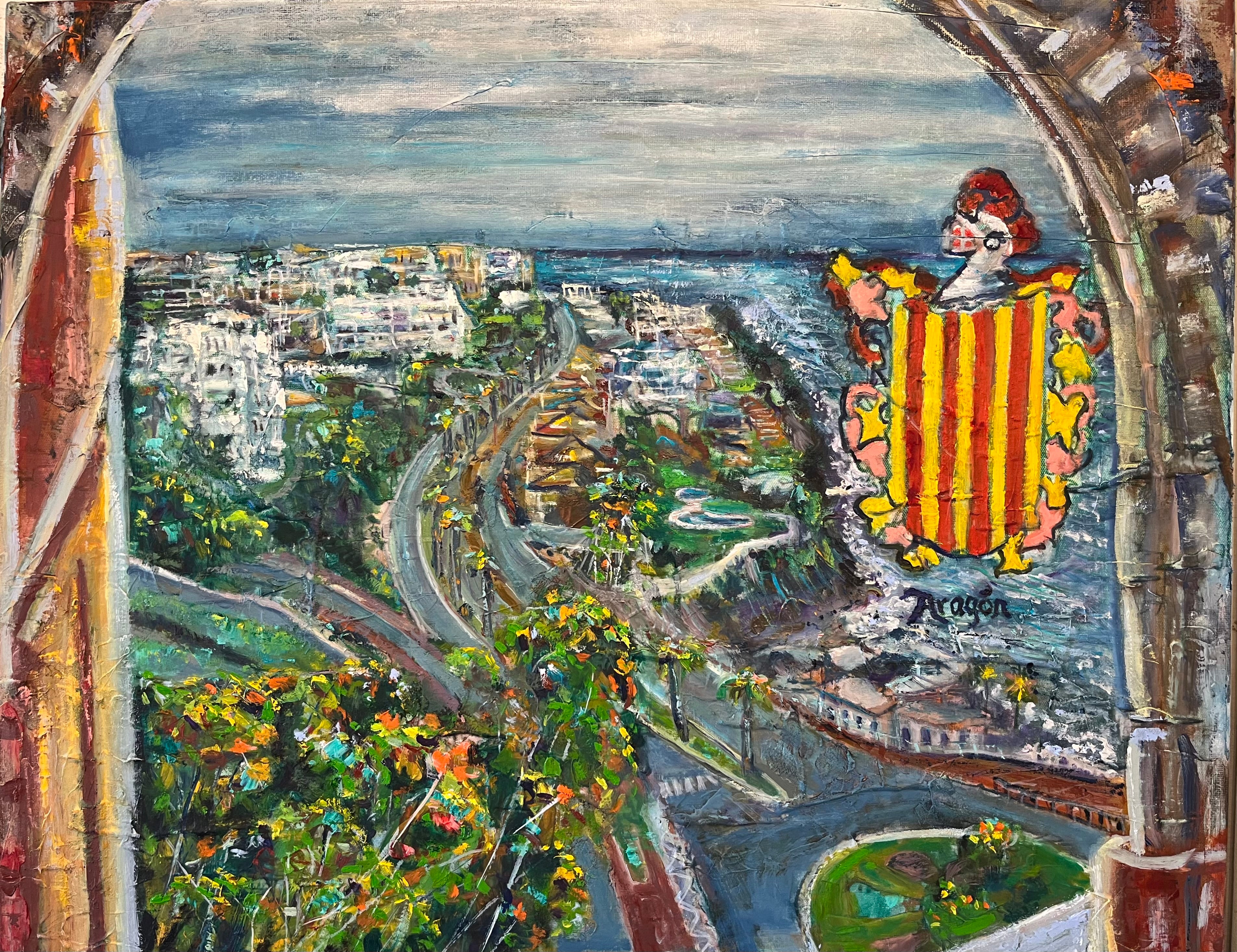 ARAGON’S GAZE OVER MALAGA 16” x 20”