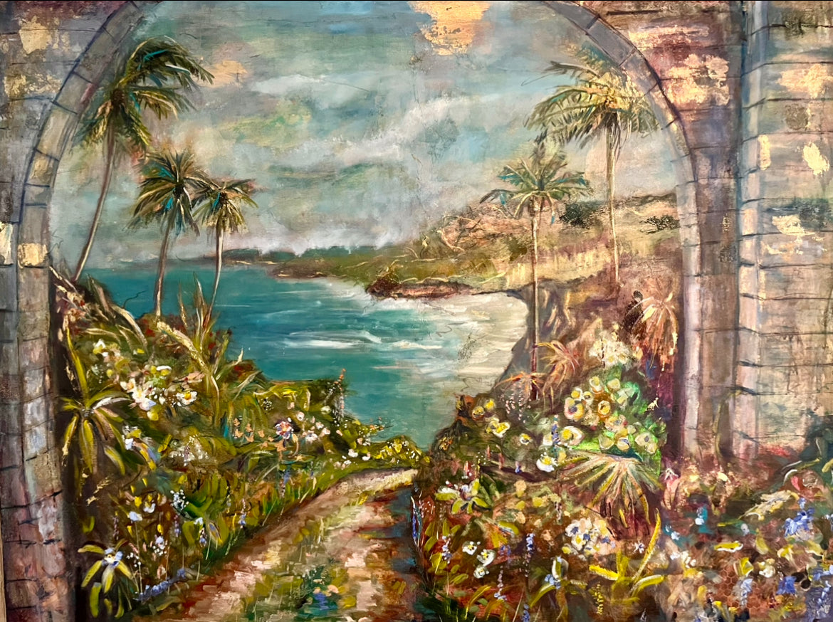 "ISLAND POSSIBILITY 48" x 36"