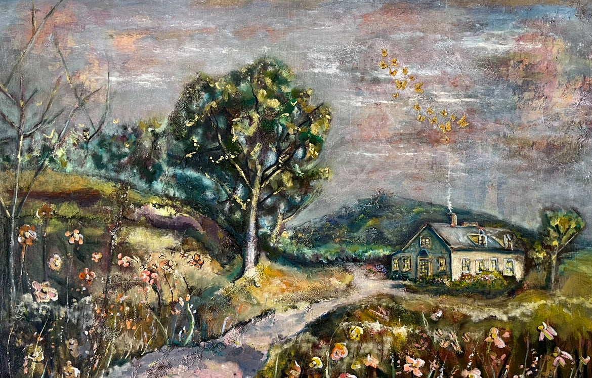 PEACEFUL RETREAT 24” x 36”