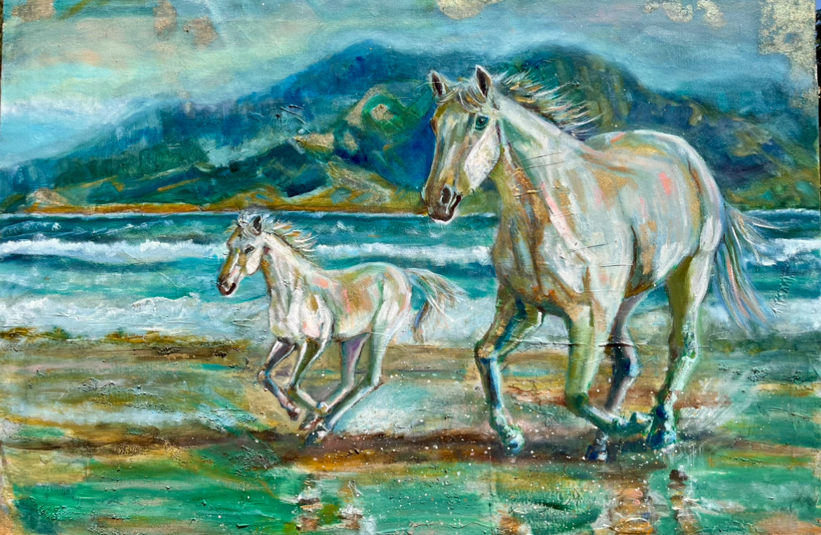 SEASIDE SPRINT 24” x 36”