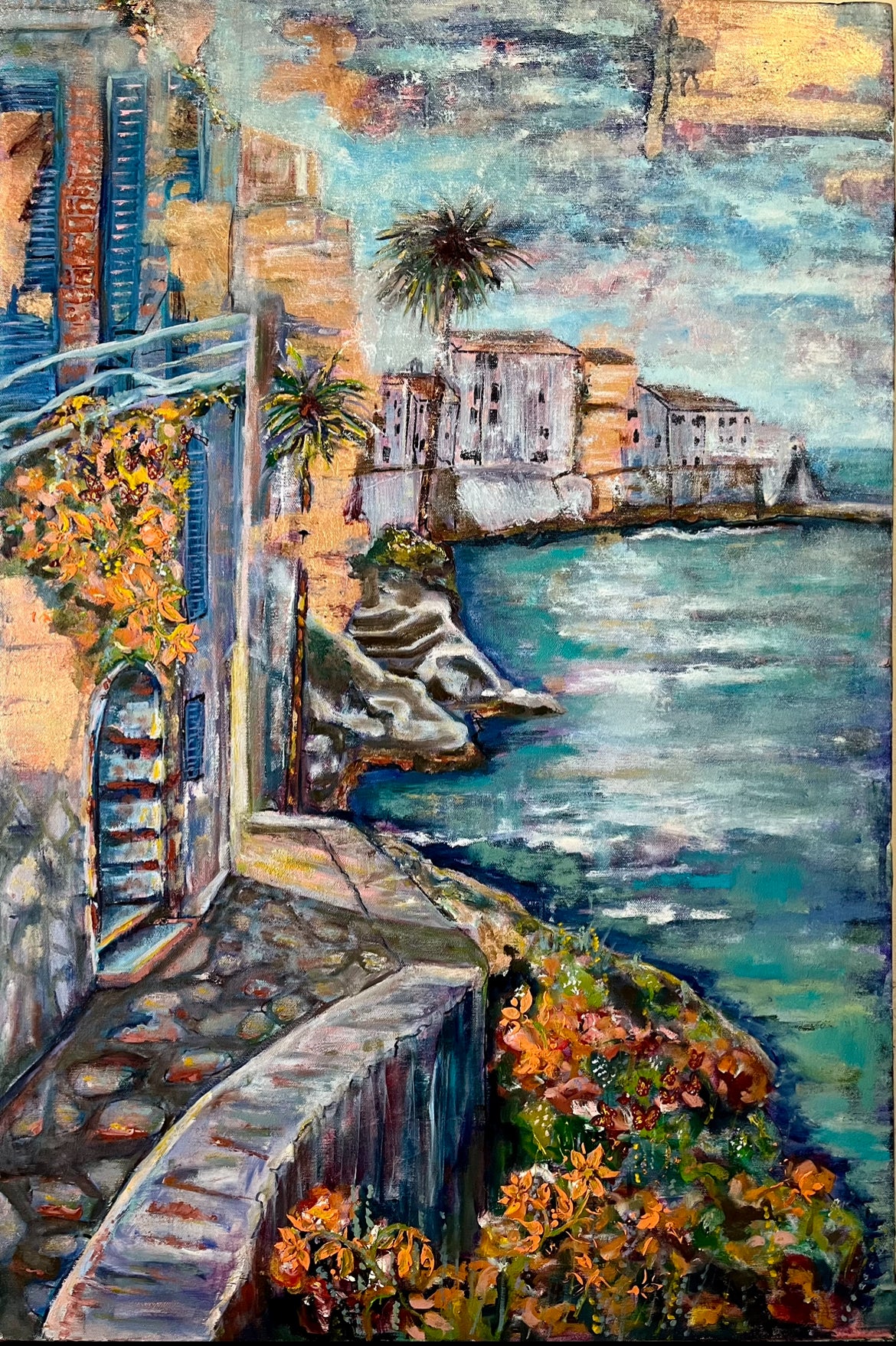 LIFE ON THE RIVIERA 24” x 36”