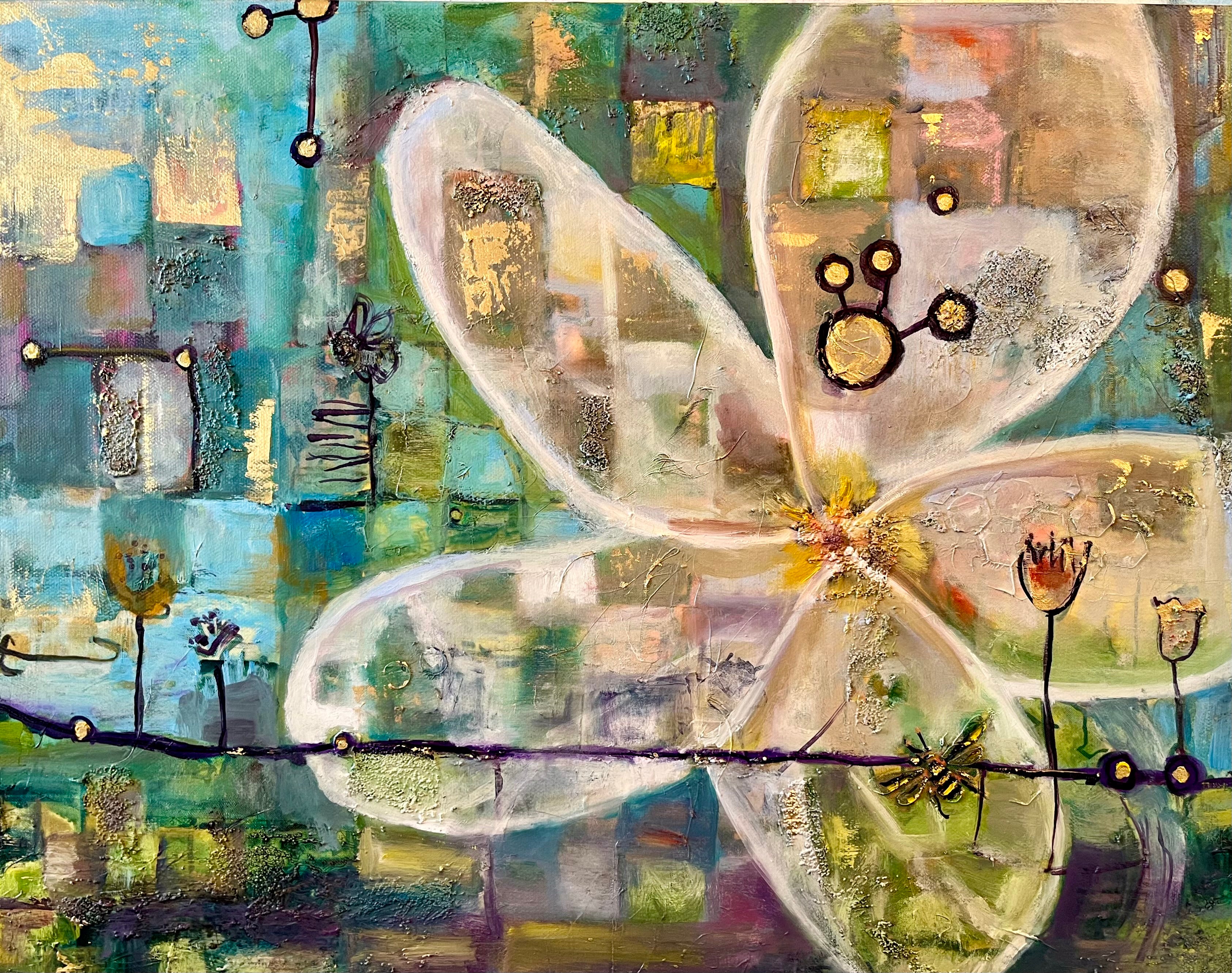 PLUMERIA BLISS 16” x 20”