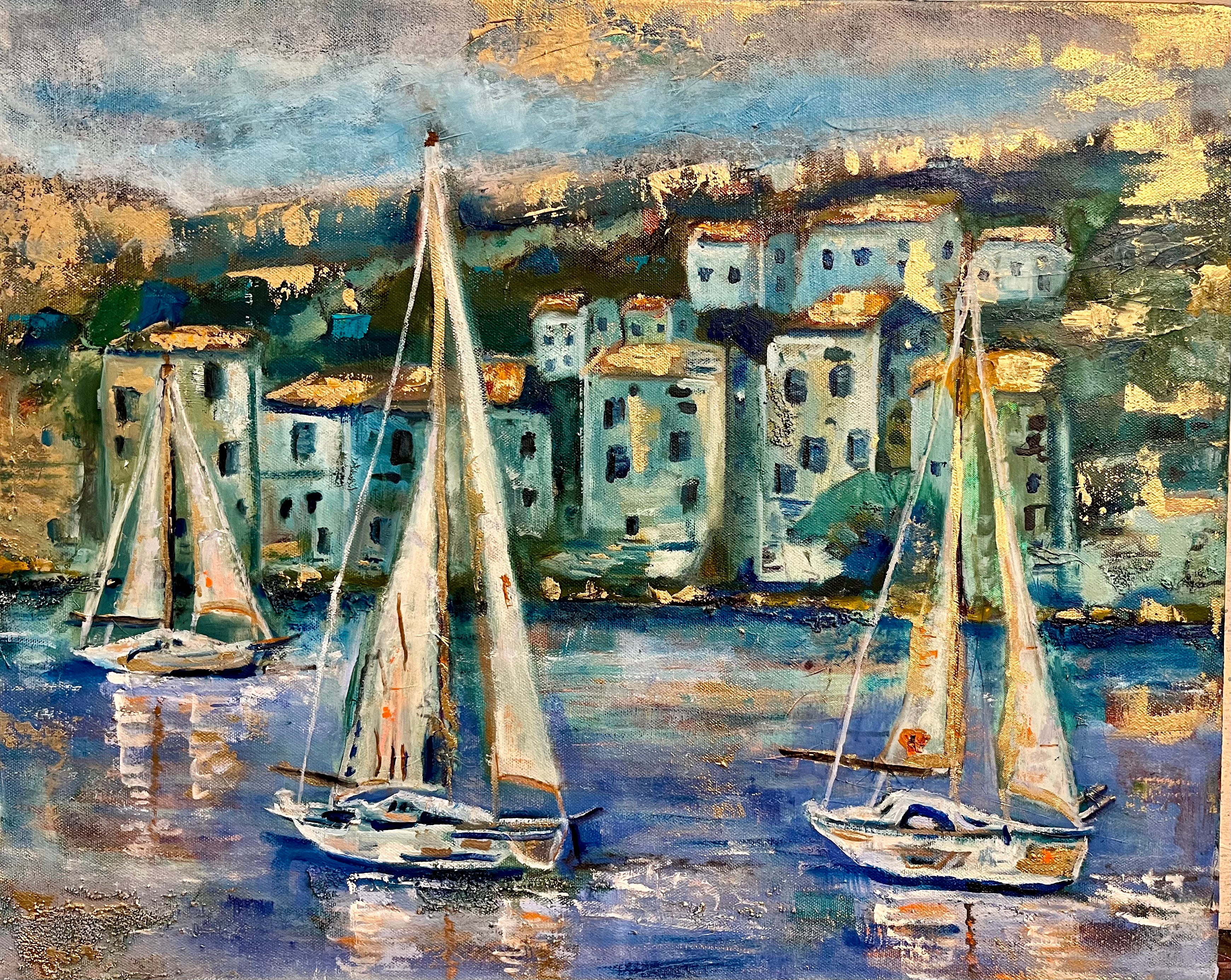 MEDITERRANEAN SHORE 16” x 20”