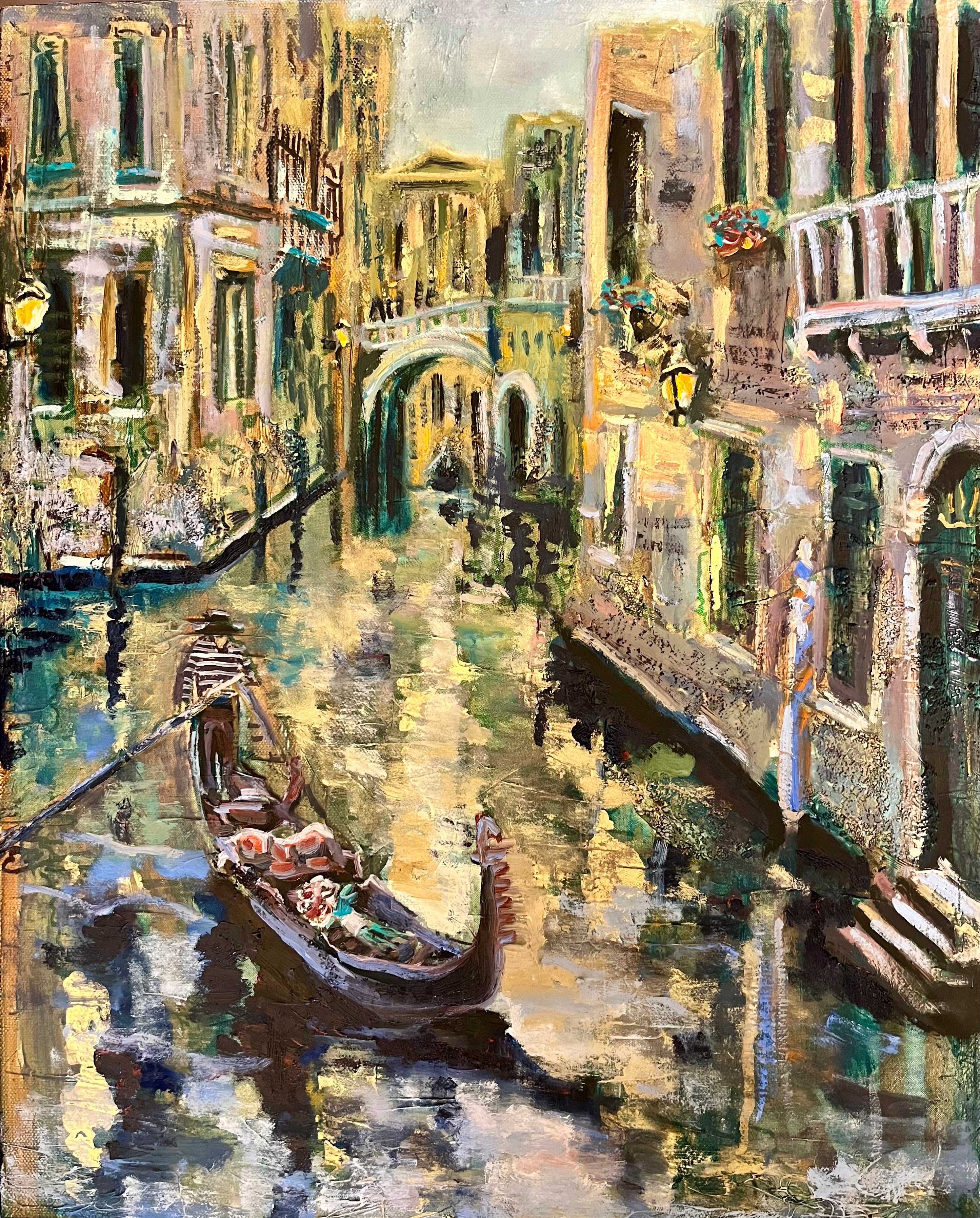 SPECIAL DELIVERY VIA THE CANAL 16” x 20”