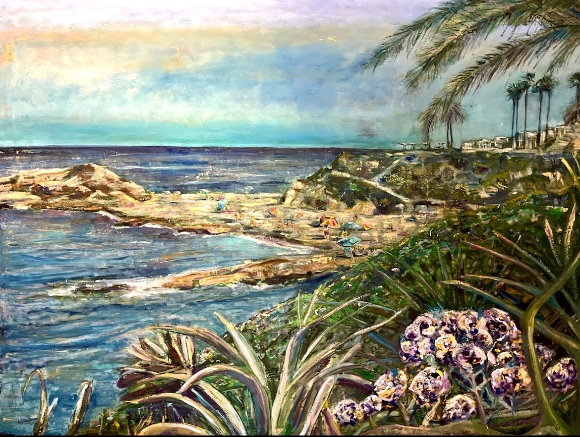 PLAYTIME IN PARADISE 48” x 36”