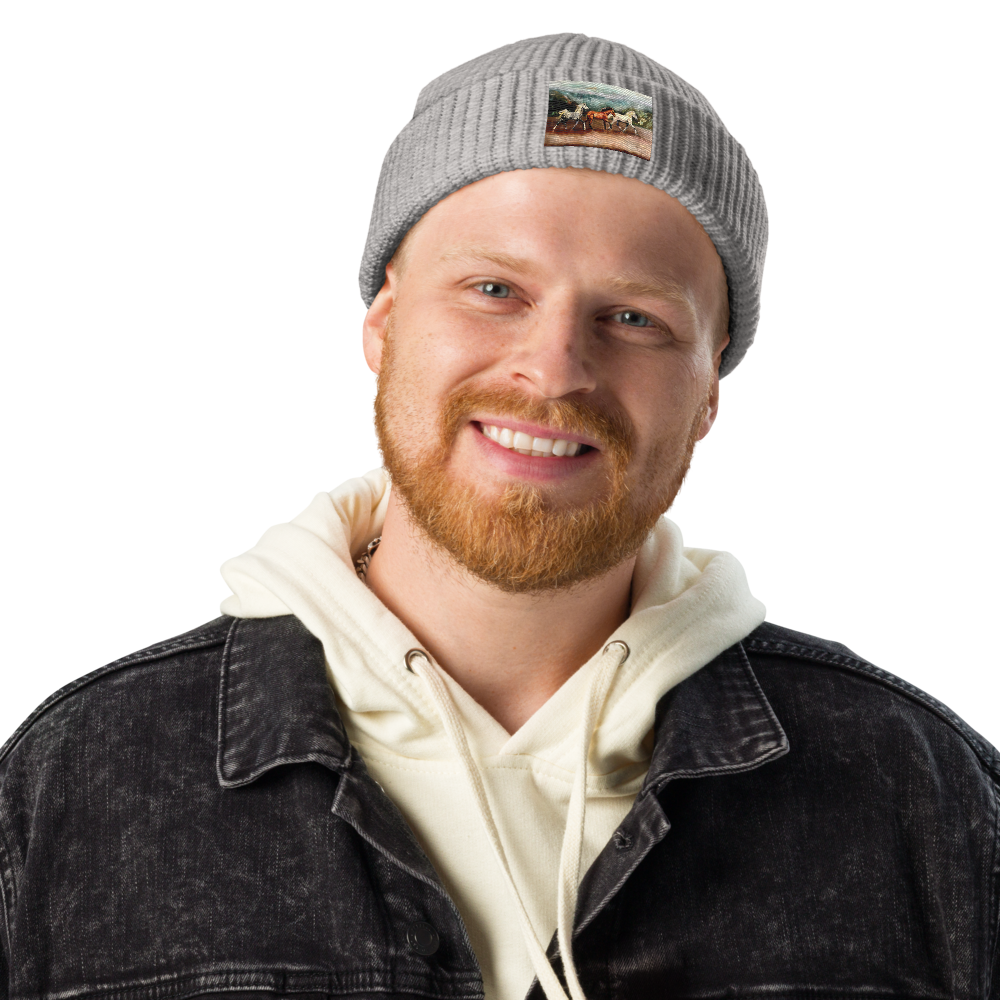 Tranquil Horizon Walk Fisherman Beanie