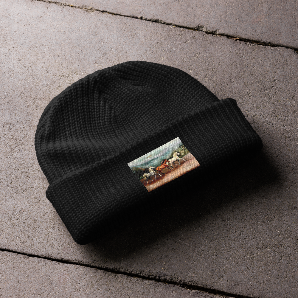 Tranquil Horizon Walk Fisherman Beanie