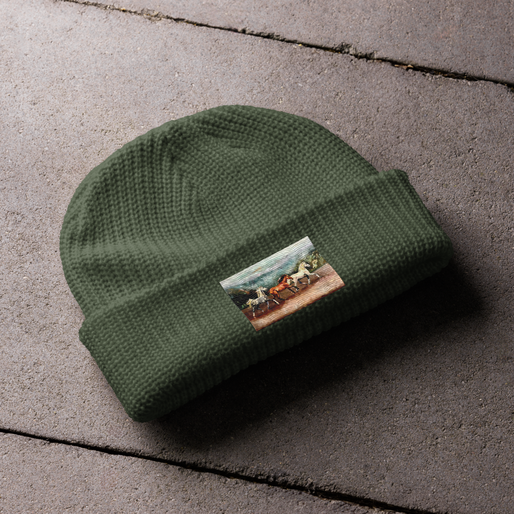 Tranquil Horizon Walk Fisherman Beanie