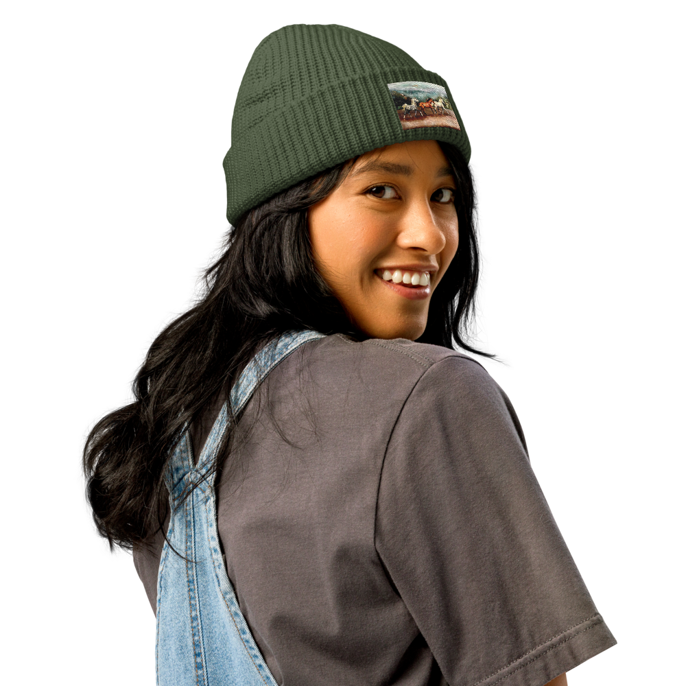 Tranquil Horizon Walk Fisherman Beanie