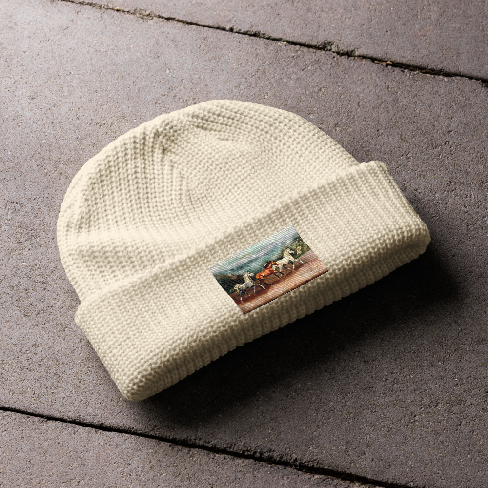 Tranquil Horizon Walk Fisherman Beanie
