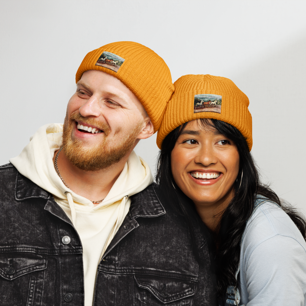 Tranquil Horizon Walk Fisherman Beanie