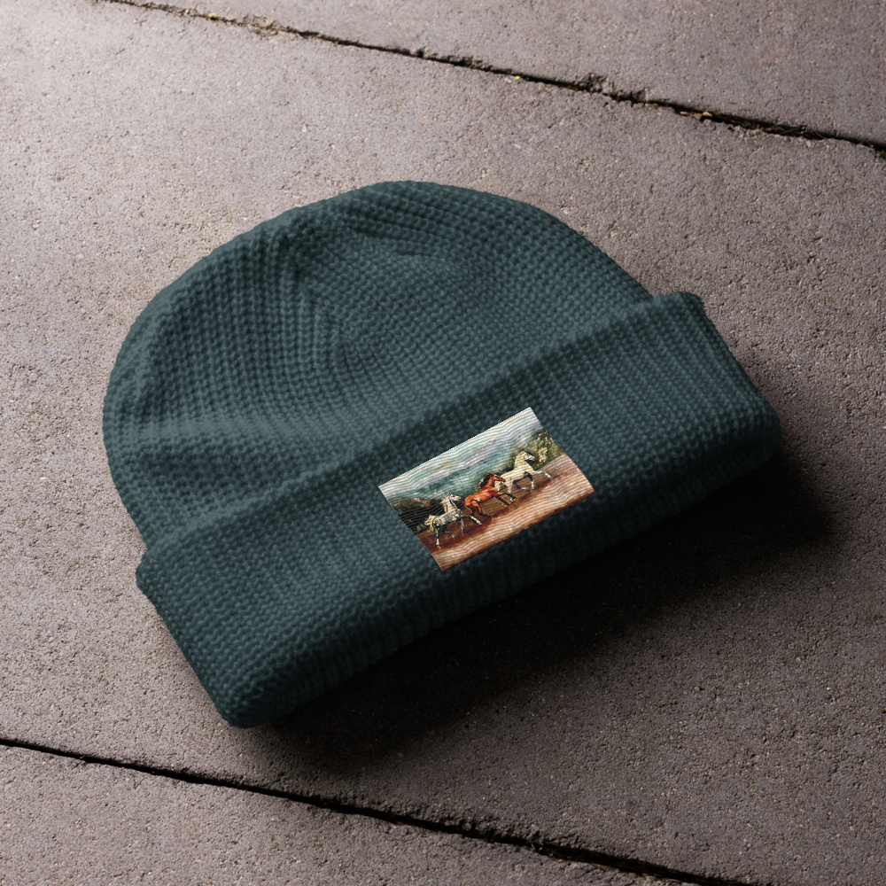 Tranquil Horizon Walk Fisherman Beanie