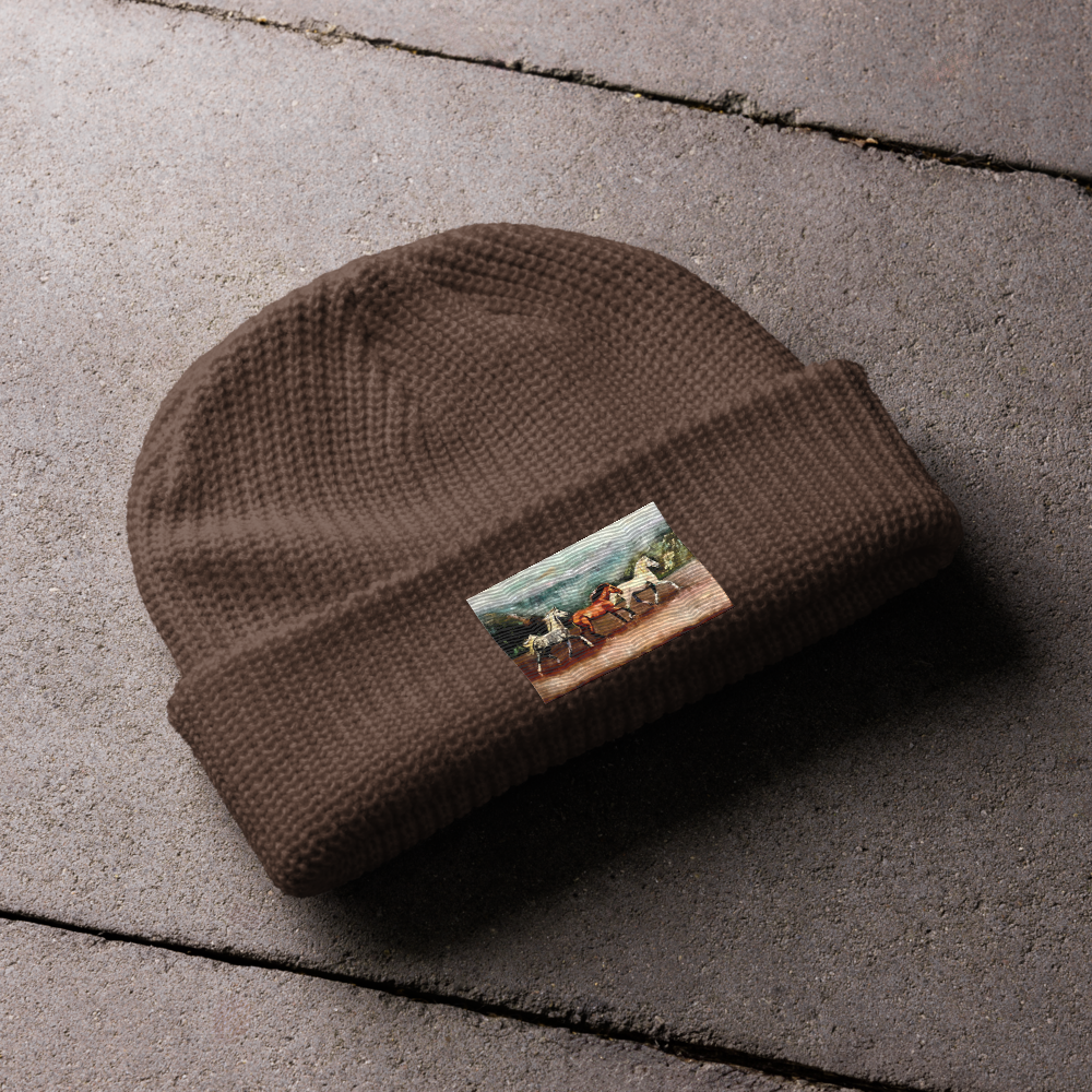 Tranquil Horizon Walk Fisherman Beanie